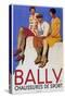 Bally Sports Shoes, 1928-Emil Cardinaux-Stretched Canvas