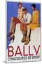 Bally Sports Shoes, 1928-Emil Cardinaux-Mounted Giclee Print