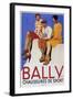 Bally Sports Shoes, 1928-Emil Cardinaux-Framed Giclee Print