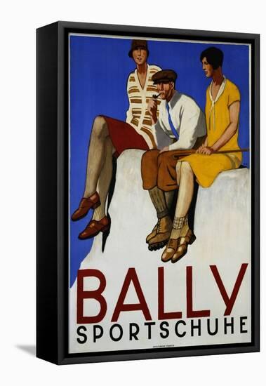 Bally Sportschuhe Poster-Emil Cardinaux-Framed Stretched Canvas