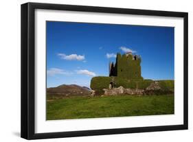 Ballycarberry Castle, Built Circa 16th Century, Near Caherciveen, Ring of Kerry, County Kerry-null-Framed Photographic Print