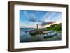 Ballycurrin Lighthouse in the Mood-Philippe Sainte-Laudy-Framed Photographic Print