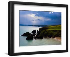 Ballydowane Beach, Copper Coast, County Waterford, Ireland-null-Framed Photographic Print