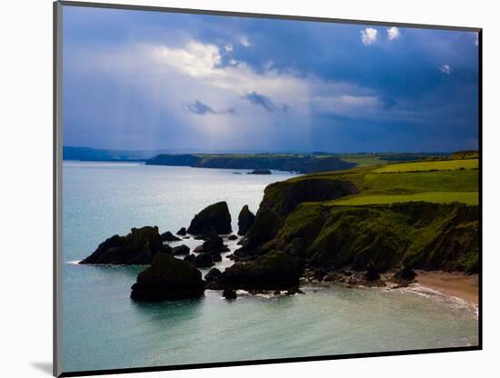 Ballydowane Beach, Copper Coast, County Waterford, Ireland-null-Mounted Photographic Print