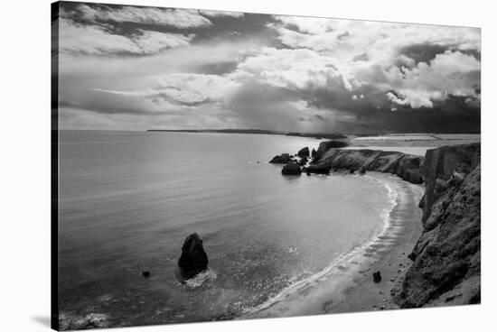 Ballydowane Beach, Copper Coast, County Waterford, Ireland-null-Stretched Canvas