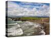 Ballydowane Cove on the Copper Coast, County Waterford, Ireland-null-Stretched Canvas