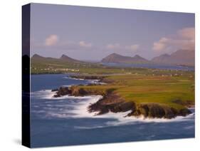 Ballyferriter Bay from Clougher Head, Dingle Peninsula, County Kerry, Munster, Ireland-Doug Pearson-Stretched Canvas