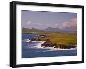 Ballyferriter Bay from Clougher Head, Dingle Peninsula, County Kerry, Munster, Ireland-Doug Pearson-Framed Photographic Print