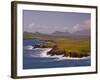 Ballyferriter Bay from Clougher Head, Dingle Peninsula, County Kerry, Munster, Ireland-Doug Pearson-Framed Photographic Print