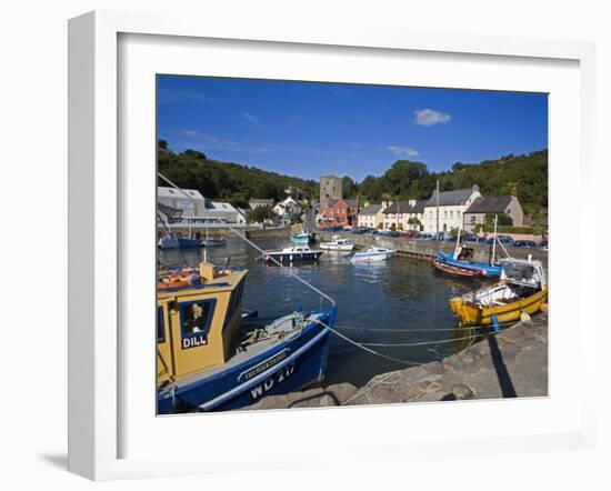 Ballyhack Fishing Village, County Wexford, Leinster, Republic of Ireland, Europe-Richard Cummins-Framed Photographic Print