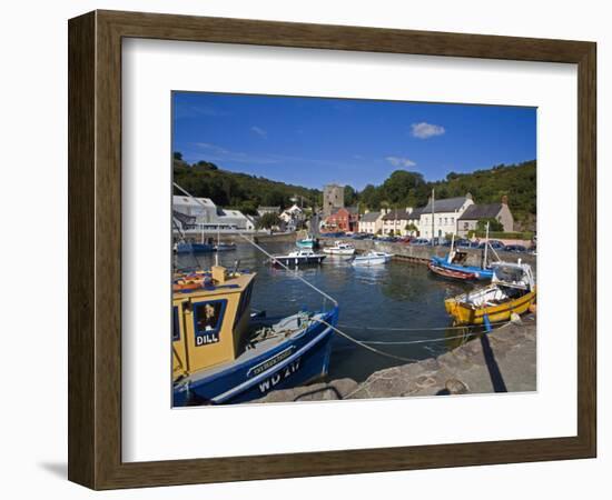 Ballyhack Fishing Village, County Wexford, Leinster, Republic of Ireland, Europe-Richard Cummins-Framed Photographic Print