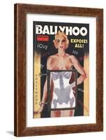 Ballyhoo, Glamour X-Rays Pin-Ups Magazine, USA, 1930-null-Framed Giclee Print