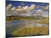 Ballynahinch and the Twelve Pins, Connemara, County Galway, Connacht, Republic of Ireland-Patrick Dieudonne-Mounted Photographic Print