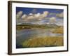 Ballynahinch and the Twelve Pins, Connemara, County Galway, Connacht, Republic of Ireland-Patrick Dieudonne-Framed Photographic Print