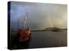 Ballynakill Harbour, Connemara, County Galway, Connacht, Eire (Republic of Ireland)-Hans Peter Merten-Stretched Canvas