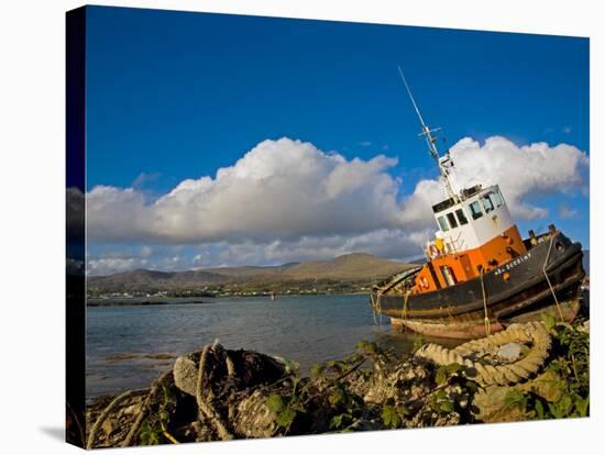 Ballynakilla Harbour, Bear Island, Beara Peninsula, County Cork, Ireland-null-Stretched Canvas