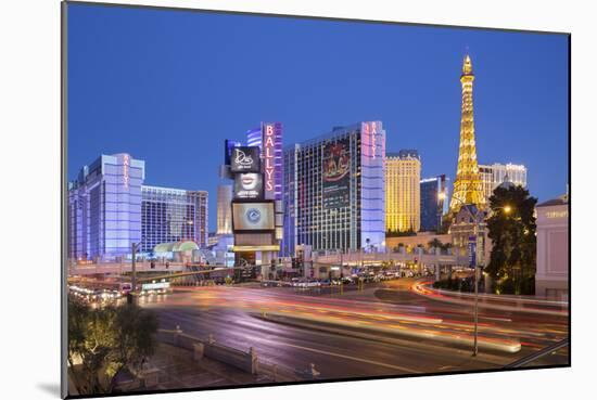 Ballys Hotel, Paris Las Vegas Hotel, Strip, South Las Vegas Boulevard, Las Vegas, Nevada, Usa-Rainer Mirau-Mounted Photographic Print