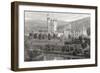 Balmoral Castle, Aberdeenshire, Seen from the River Dee, from 'scottish Pictures Drawn with Pen…-null-Framed Giclee Print