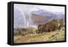 Balmoral Castle and Lochnagar-Ebenezer Wake Cook-Framed Stretched Canvas