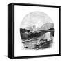 Balmoral Castle and the River Dee, Scotland, C1888-null-Framed Stretched Canvas