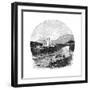 Balmoral Castle and the River Dee, Scotland, C1888-null-Framed Giclee Print