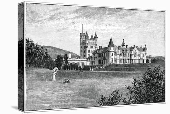 Balmoral Castle from the North-West, Aberdeenshire, Scotland, 1900-GW and Company Wilson-Stretched Canvas
