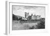 Balmoral Castle from the North-West, Aberdeenshire, Scotland, 1900-GW and Company Wilson-Framed Giclee Print