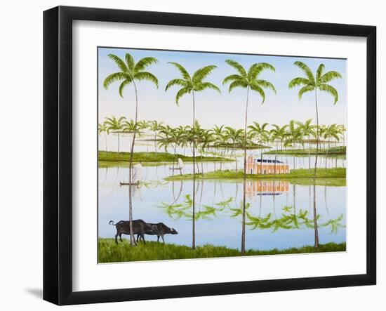 Balmy Backwaters, 2014-Rebecca Campbell-Framed Giclee Print