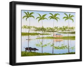 Balmy Backwaters, 2014-Rebecca Campbell-Framed Giclee Print