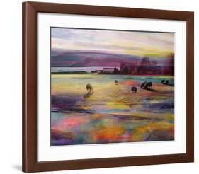 Balmy Summers Evening-Kate Boyce-Framed Art Print