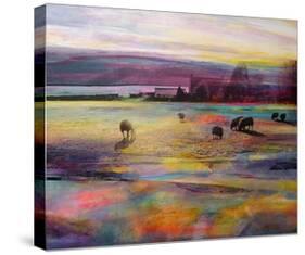 Balmy Summers Evening-Kate Boyce-Stretched Canvas