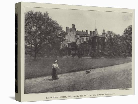 Balnagowan Castle, Ross-Shire, the Seat of Sir Charles Ross, Baronet-null-Stretched Canvas