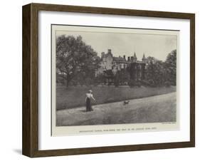 Balnagowan Castle, Ross-Shire, the Seat of Sir Charles Ross, Baronet-null-Framed Giclee Print