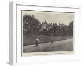 Balnagowan Castle, Ross-Shire, the Seat of Sir Charles Ross, Baronet-null-Framed Giclee Print