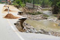 Flood Damage-Baloncici-Photographic Print