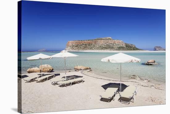 Balos Bay and Beach, Gramvousa Peninsula, Crete, Greek Islands, Greece, Europe-Markus Lange-Stretched Canvas