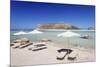 Balos Bay and Beach, Gramvousa Peninsula, Crete, Greek Islands, Greece, Europe-Markus Lange-Mounted Photographic Print