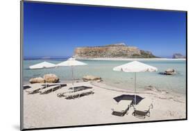 Balos Bay and Beach, Gramvousa Peninsula, Crete, Greek Islands, Greece, Europe-Markus Lange-Mounted Photographic Print