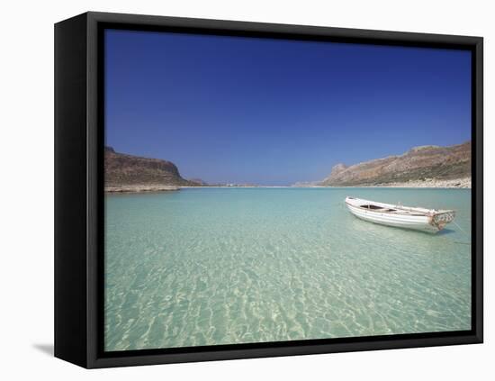 Balos Bay and Gramvousa, Chania, Crete, Greek Islands, Greece, Europe-Sakis Papadopoulos-Framed Stretched Canvas