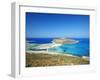 Balos Bay and Gramvousa, Chania, Crete, Greek Islands, Greece, Europe-Sakis Papadopoulos-Framed Photographic Print