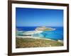 Balos Bay and Gramvousa, Chania, Crete, Greek Islands, Greece, Europe-Sakis Papadopoulos-Framed Photographic Print