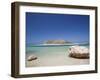 Balos Bay and Gramvousa, Chania, Crete, Greek Islands, Greece, Europe-Sakis Papadopoulos-Framed Photographic Print