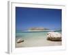 Balos Bay and Gramvousa, Chania, Crete, Greek Islands, Greece, Europe-Sakis Papadopoulos-Framed Photographic Print