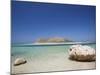 Balos Bay and Gramvousa, Chania, Crete, Greek Islands, Greece, Europe-Sakis Papadopoulos-Mounted Photographic Print