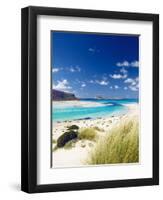 Balos Bay and Gramvousa, Chania, Crete, Greek Islands, Greece, Europe-Sakis Papadopoulos-Framed Photographic Print