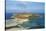 Balos Bay and Gramvousa Island, Gramvousa, Chania, Crete, Greek Islands, Greece, Europe-Bruno Morandi-Stretched Canvas