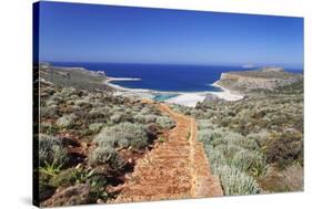 Balos Bay, Gramvousa Peninsula, Crete, Greek Islands, Greece, Europe-Markus Lange-Stretched Canvas