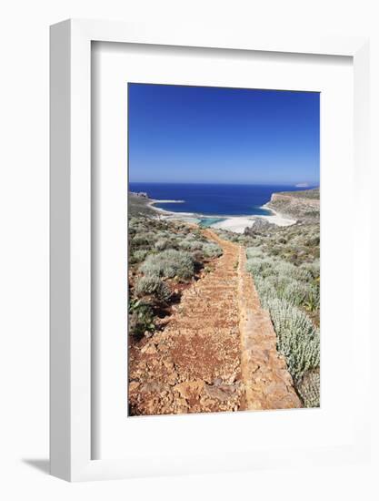 Balos Bay, Gramvousa Peninsula, Crete, Greek Islands, Greece, Europe-Markus Lange-Framed Photographic Print