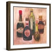 Balsamic Vinegar Sketch-Maret Hensick-Framed Art Print