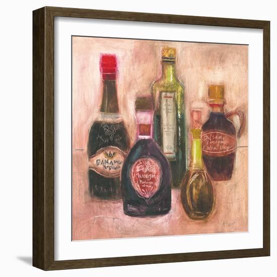 Balsamic Vinegar Sketch-Maret Hensick-Framed Art Print